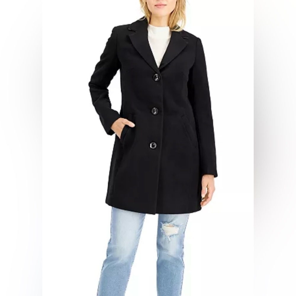 NWT Maralyn & Me Black Women's Coat